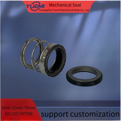 Water Pump Mechanical Seal / EA560B-0.5-3"mm Inch Size John Crane Replacement VIT SIC SIC