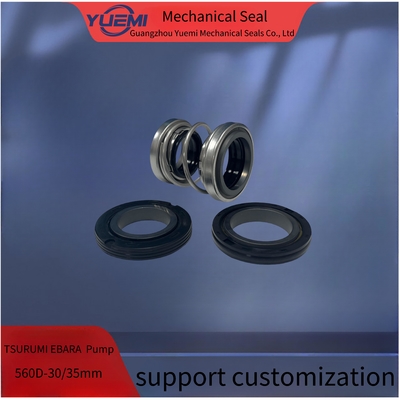 560D-25/30mm 560D-30/35mm Double End Face Large And Small Head Balanced Seal For  Tsurumi EBARA Water Pump