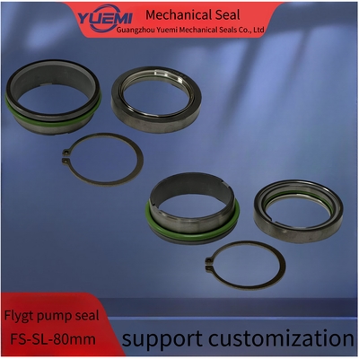 Wear Resistant Alloy Flygt Seals Mechanical Pipe Seal 7080 7115 FS-SL-80mm