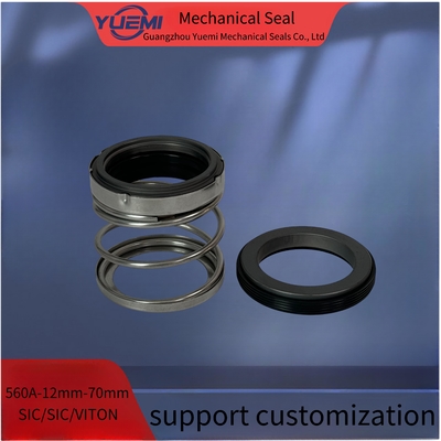 Water Pump Mechanical Seal 560A-10mm-70mm  VIT SIC SIC  For Hitachi Pump Motorcycle Parts Pump Cnp Pump Diffuser