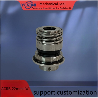 Multi Stage Pump Metal Bellows Seal Multi Spring Mechanical Seal ACRB-22mm