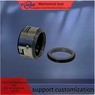 John Crane 502 G60 Silicon Carbide Mechanical Seal Unbalanced